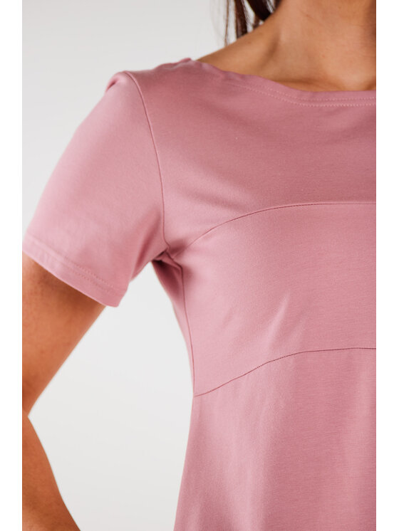Infinite You Infinite You Sukienka letnia M291 Różowy Basic Fit
