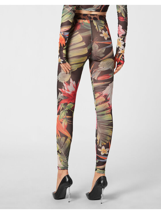 PHILIPP PLEIN PHILIPP PLEIN Spodnie materiałowe 1287 Czarny Flare Fit