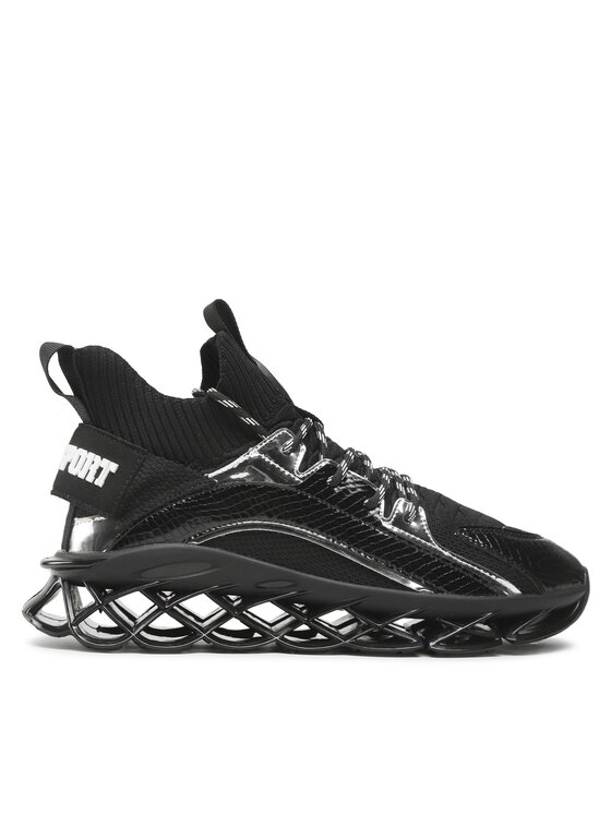 Plein Sport Plein Sport Sneakersy Runner Riger FABS USC0334 STE003N Czarny