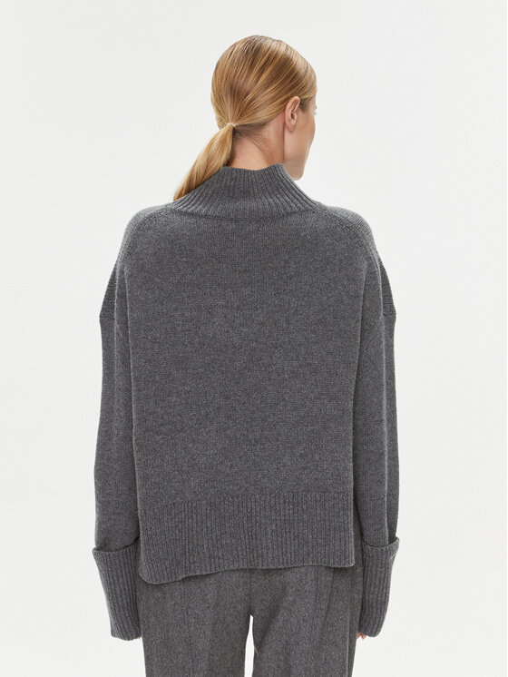 Calvin Klein Calvin Klein Rollkragenpullover K20K206005 Grau Relaxed Fit