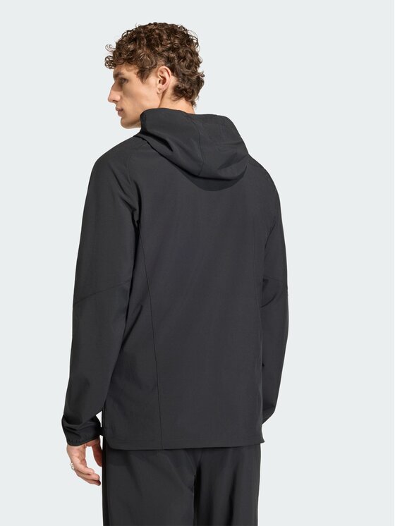 adidas adidas Wiatrówka Jamaica x Bob Marley Tiro Travel Full Zip Czarny Slim Fit