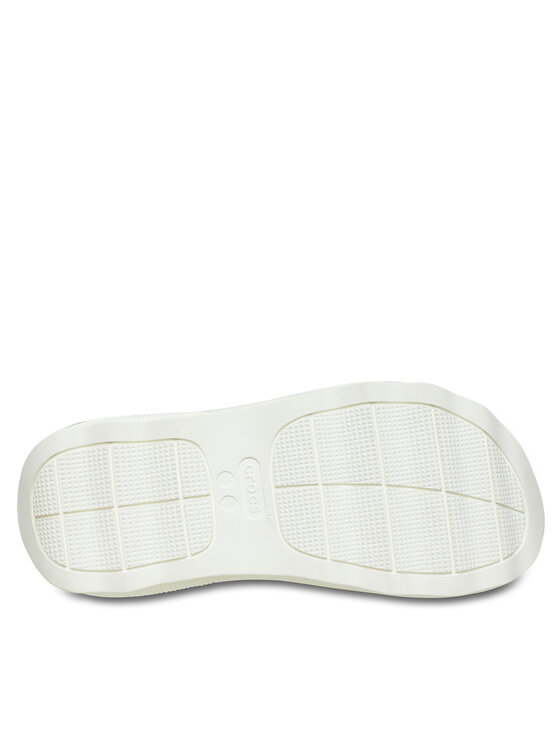Crocs Crocs Şlapi Mega Crush Triple Strap 209842 Écru