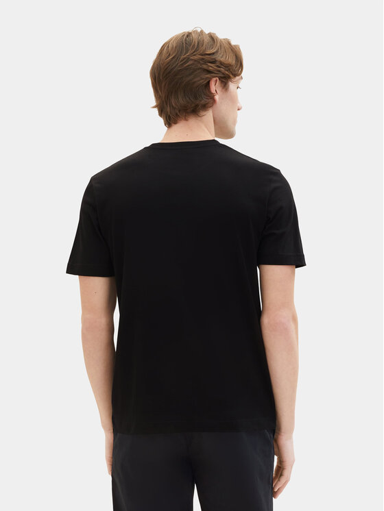 Tom Tailor Tom Tailor Komplekt kahest t-särgist 1037741 Must Regular Fit