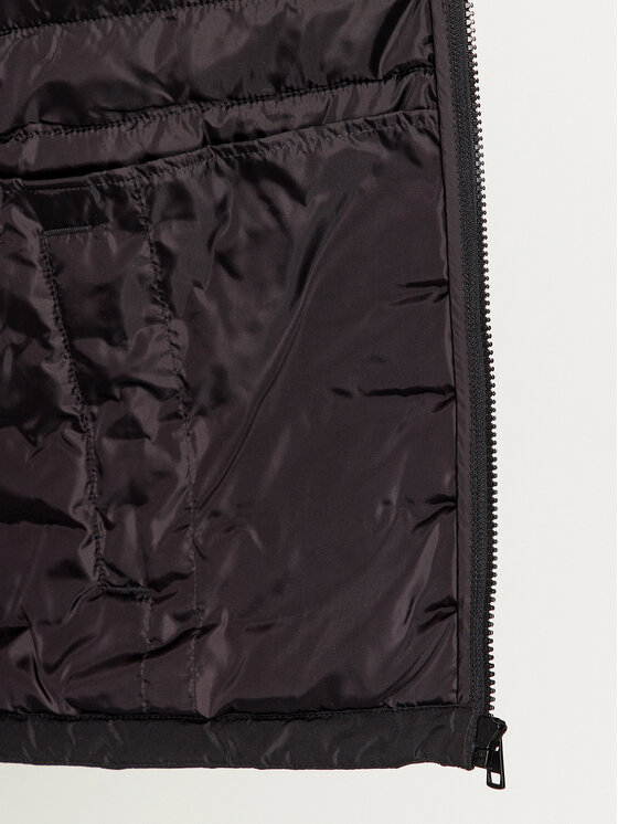 Sprandi Sprandi Pūkinė striukė SP3-KUM050 Juoda Regular Fit