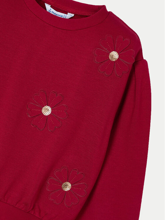 Mayoral Mayoral Sweatshirt 4478 Rot Regular Fit