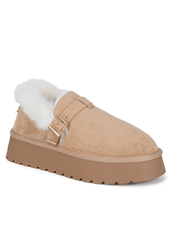 Beverly Hills Polo Club Beverly Hills Polo Club Hausschuhe WSX23-08 Beige