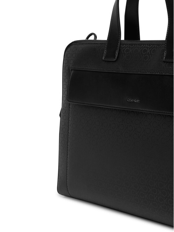 Calvin Klein Calvin Klein Laptoptasche Ck Sleek 2G Laptop Bag Mono K50K512938 Schwarz