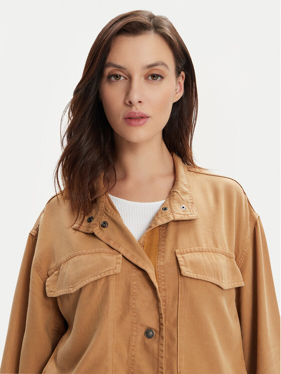 ONLY ONLY Prijelazna jakna Kenya 15308202 Smeđa Regular Fit