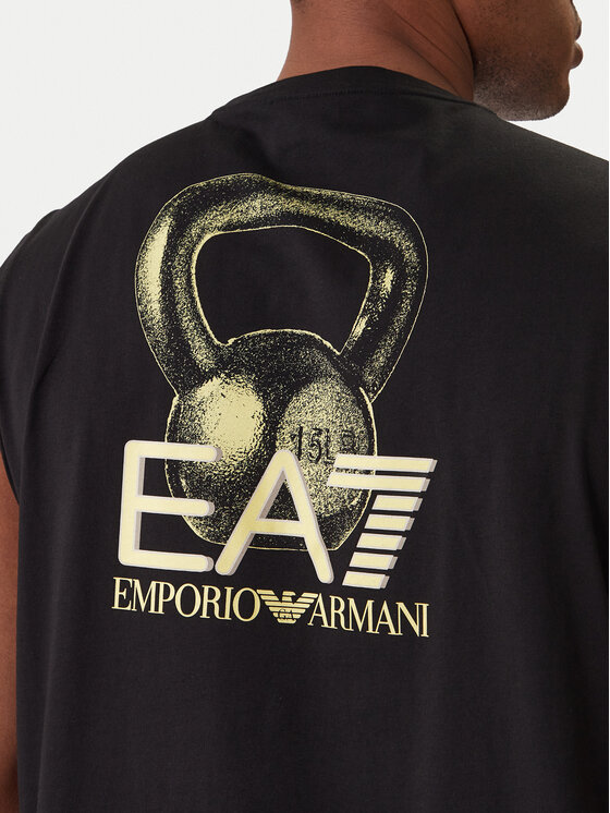 EA7 Emporio Armani EA7 Emporio Armani Мъжки топ 7M001405 AF22264 UC001 Черен Regular Fit