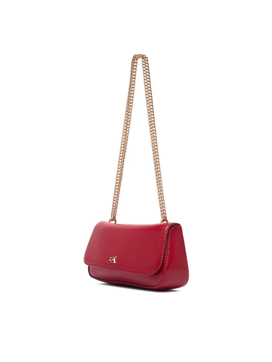 Calvin Klein Calvin Klein Táska Ck Convertible Chain Small Bag LV04F3172G Piros
