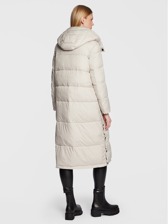 Ecoalf Ecoalf Žieminė striukė Siba GAJKSIBAL9870WW22 Écru Regular Fit