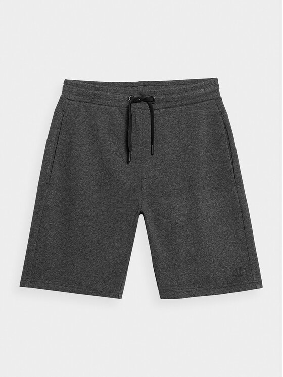 4F 4F Pantaloncini sportivi 4FSS23TSHOM156 Grigio Regular Fit