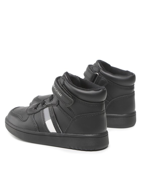 Sneakers High Top Lace-Up T3B9-32476-1351 S Nero