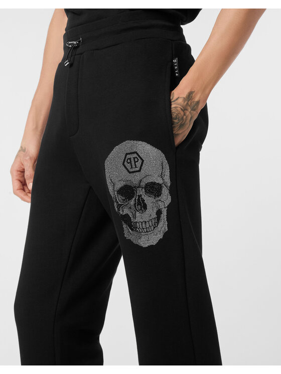 PHILIPP PLEIN PHILIPP PLEIN Spodnie dresowe 26959 Czarny Jogger Fit