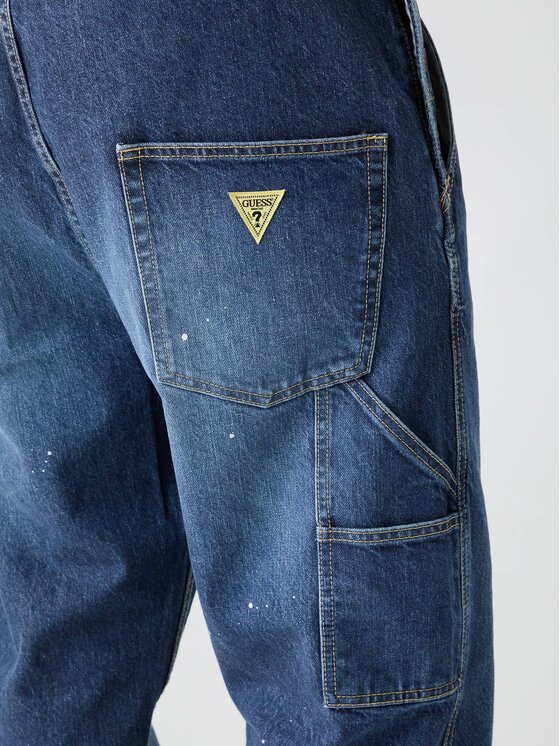 Guess Jeans Guess Jeans Jeansy 183586 Niebieski Regular Fit