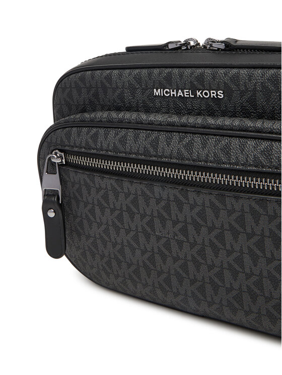 MICHAEL Michael Kors MICHAEL Michael Kors Ledvinka Hudson 33H0LHDY1B Černá