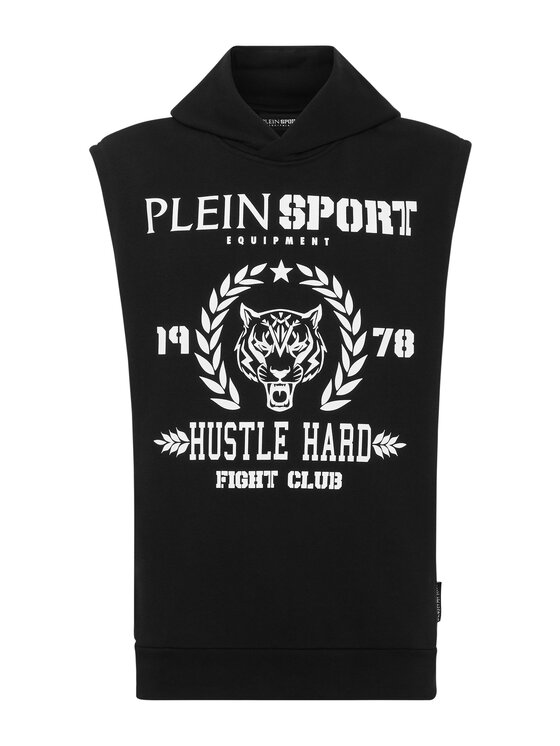 Plein Sport Plein Sport Bluza 13099 Czarny Regular Fit