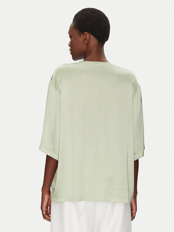 ViCOLO ViCOLO Majica TD0013 Zelena Relaxed Fit