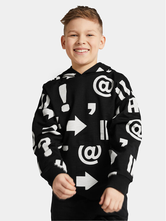 Coccodrillo Coccodrillo Sweatshirt WC4132301VBA Schwarz Regular Fit