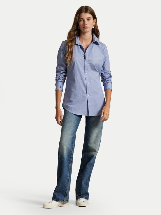 Polo Ralph Lauren Polo Ralph Lauren Košile 211941509004 Světle modrá Slim Fit
