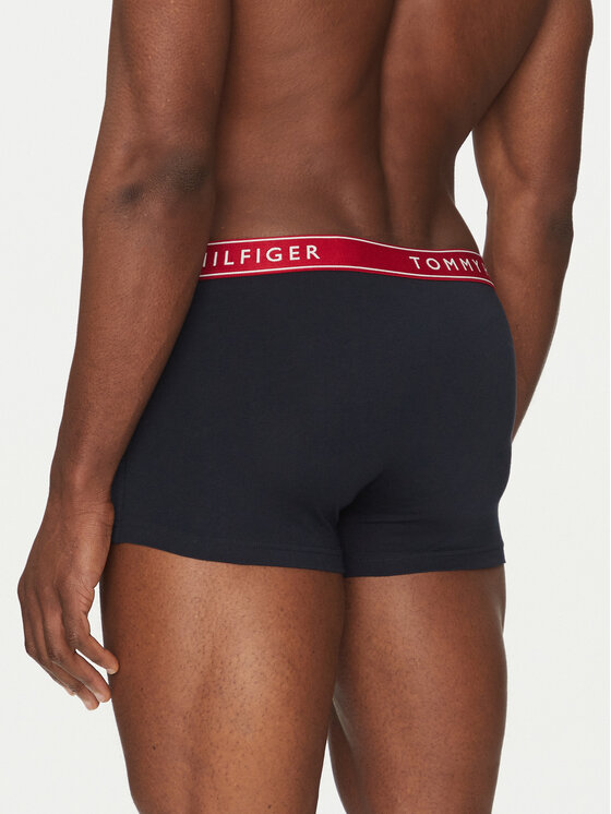Tommy Hilfiger Tommy Hilfiger Súprava 3 kusov boxeriek UM0UM03457 Tmavomodrá