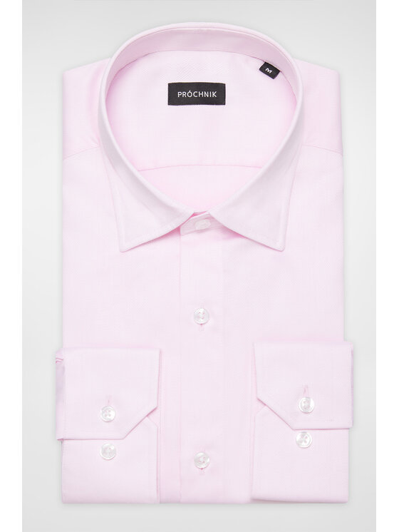 Próchnik Próchnik Koszula PM39 KO073224000036 Różowy Slim Fit