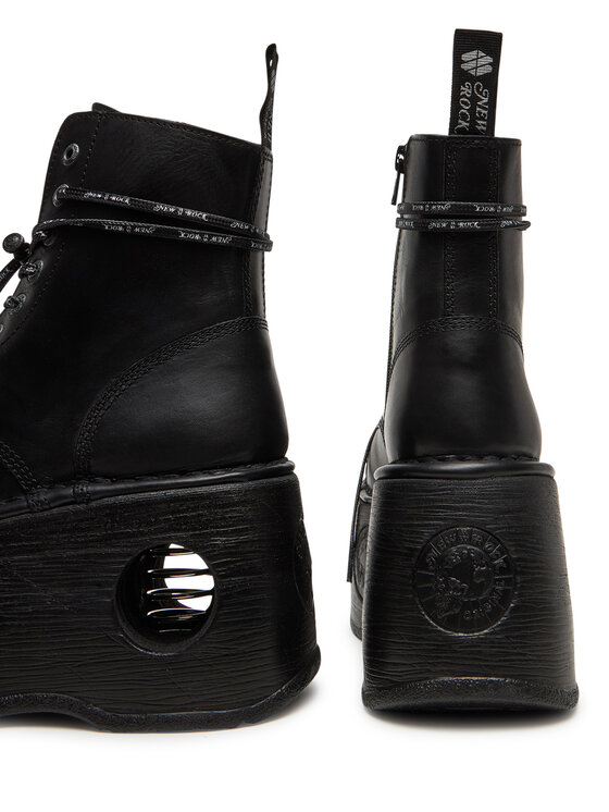 NEW ROCK NEW ROCK Stiefeletten M-MILI083CCT-C18 Schwarz