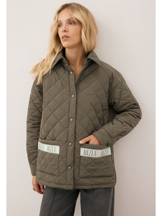 m.a.r　 BIZUU Kurtka przejściowa MARIN Khaki Standard Fit | Modivo.pl