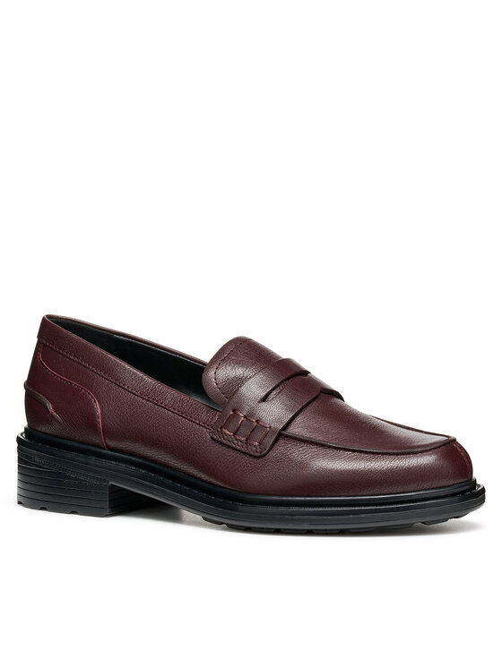 Geox Geox Mokasíny D Walk Pleasure D36TGF 00081 C7011 Bordó