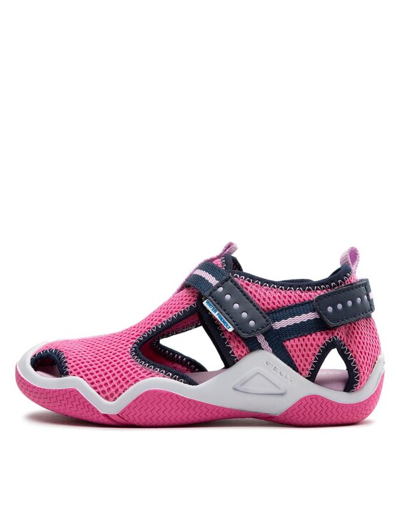 Geox Geox Sandály J Wader G. A J1508A 01454 C8NF4 S Růžová