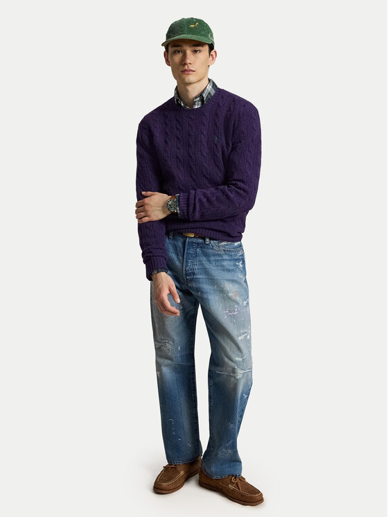 Polo Ralph Lauren Polo Ralph Lauren Megztinis 710876762505 Violetinė Regular Fit
