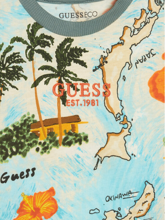 Guess Guess Komplet za dojenčke I6GG10 K8HM4 Modra Regular Fit