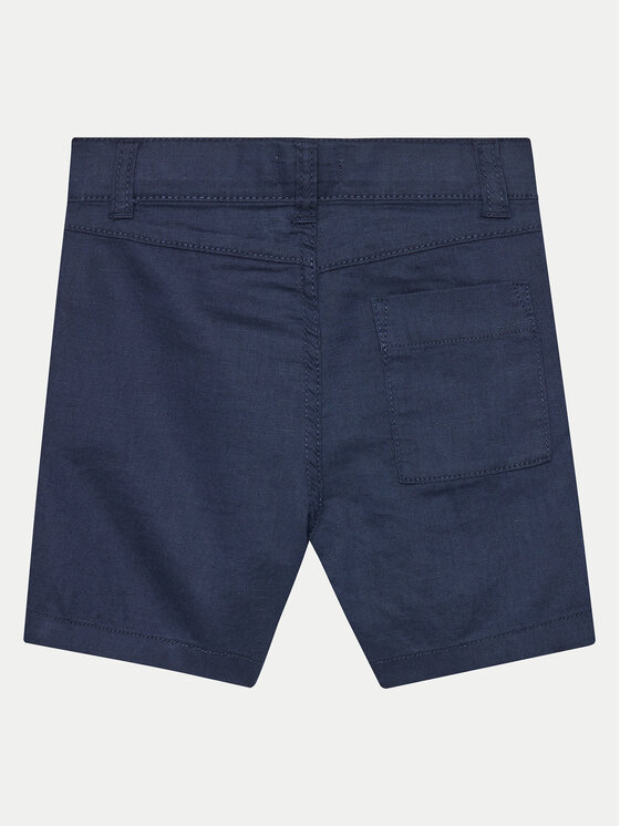 United Colors Of Benetton United Colors Of Benetton Pantaloncini di tessuto 4BE7G901G Blu scuro Regular Fit
