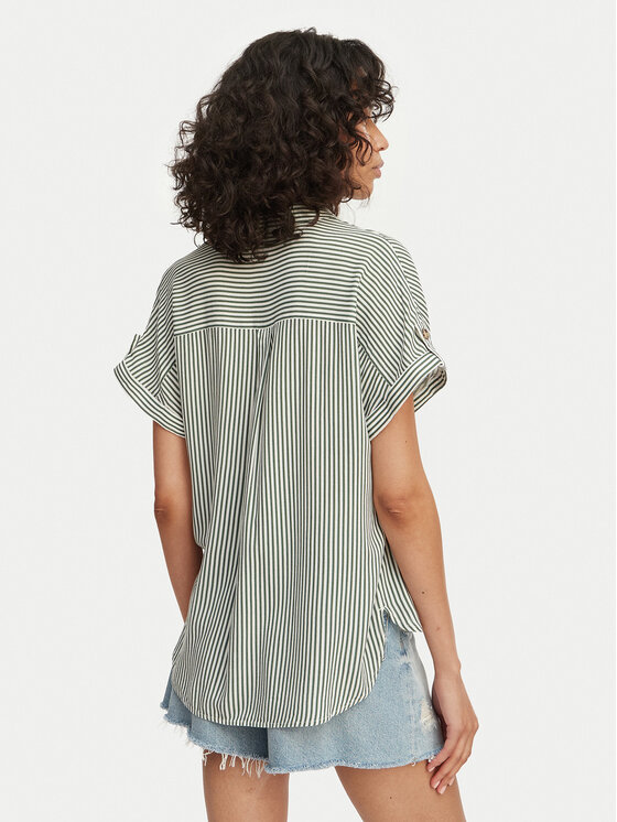 Vero Moda Vero Moda Košeľa Bumpy 10310139 Zelená Regular Fit