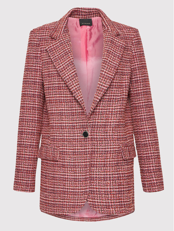 PINKO Pinko Сако Bishop 1G16UZ 8571 Розов Regular Fit
