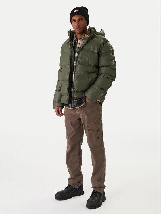 Hunter Hunter Зимова куртка Wiley HARM0021252 Зелений Regular Fit