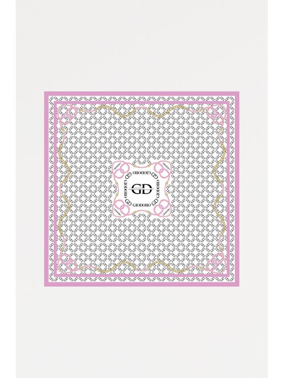 GIODORO GIODORO Foulard in seta GDS01 Rosa