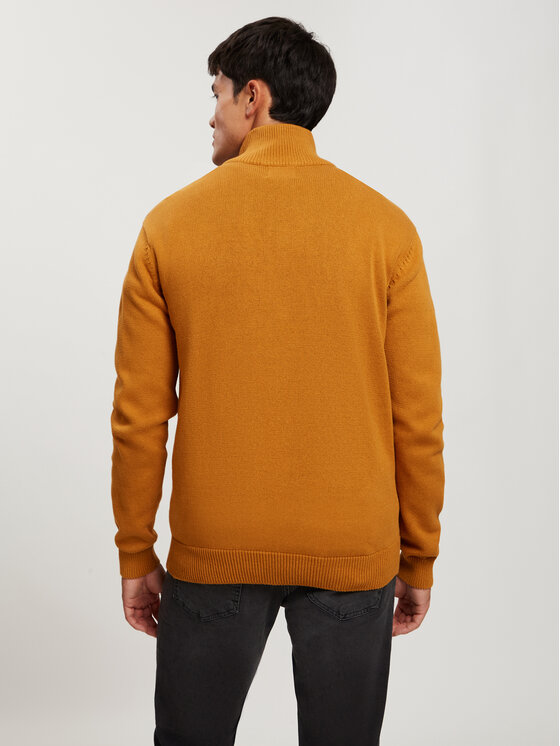 Cross Jeans Cross Jeans Sweter 34253-548 Brązowy Reglan Fit
