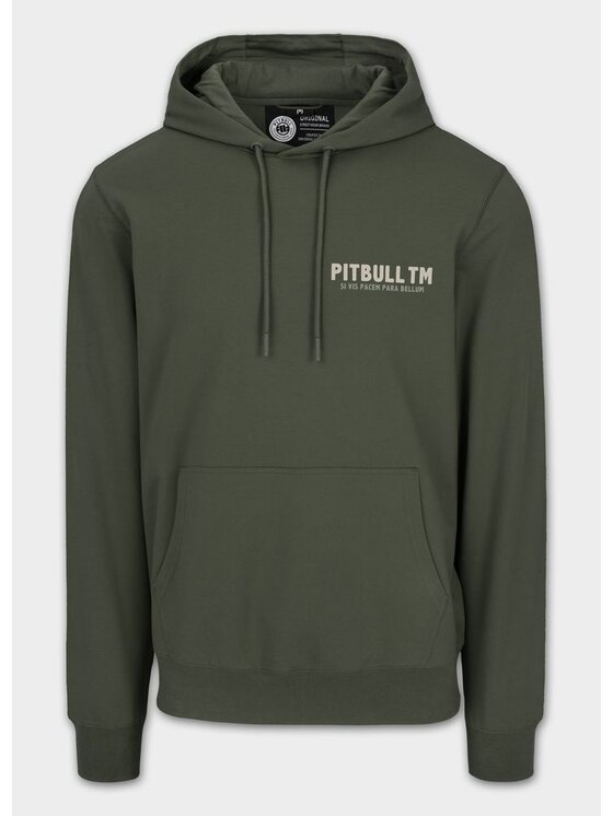 PITBULL PITBULL Bluza PARA BELLUM Zielony Regular Fit