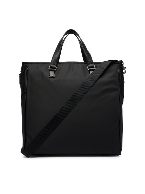Calvin Klein Calvin Klein Дамска чанта Ssnl Raised Logo Tote LV04D3502G Черен
