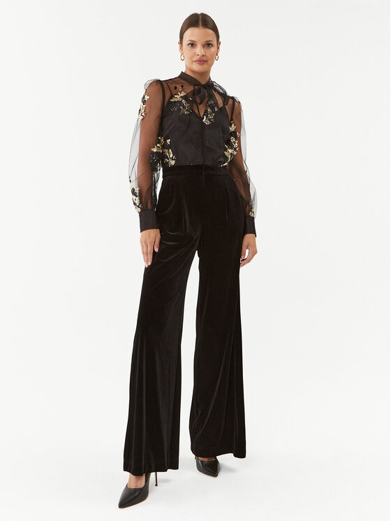 Silvian Heach Silvian Heach Overal Suit GPA23303TU Černá Regular Fit