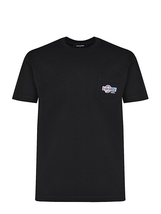 Dsquared2 Dsquared2 T-shirt S74GD1449 Nero Regular Fit