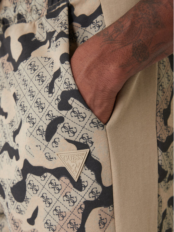 Guess Guess Pantaloni da tuta Z6RB02 K9YI1 Beige Regular Fit