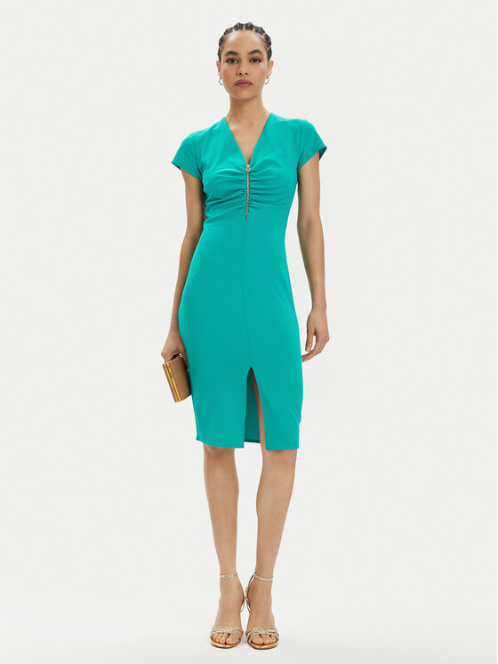 Rinascimento Rinascimento Kokteilinė suknelė CFC0117728003 Turkio Slim Fit