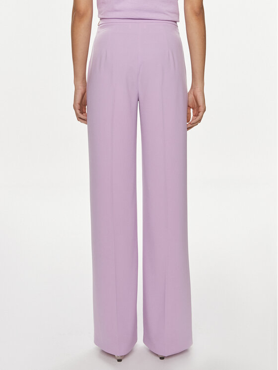 Patrizia Pepe Patrizia Pepe Auduma bikses 2P1603/A049-M495 Violets Regular Fit