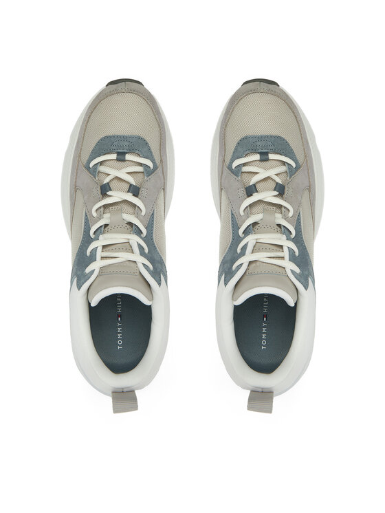 Tommy Hilfiger Tommy Hilfiger Снікерcи FM0FM05384 Сірий