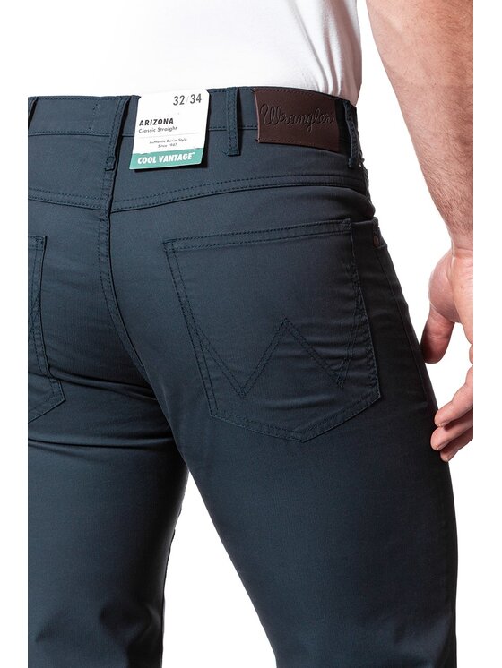 Wrangler Wrangler Pantaloni di tessuto ARIZONA Blu Straight Fit