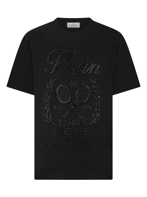PHILIPP PLEIN PHILIPP PLEIN T-Shirt 30562 Czarny Regular Fit