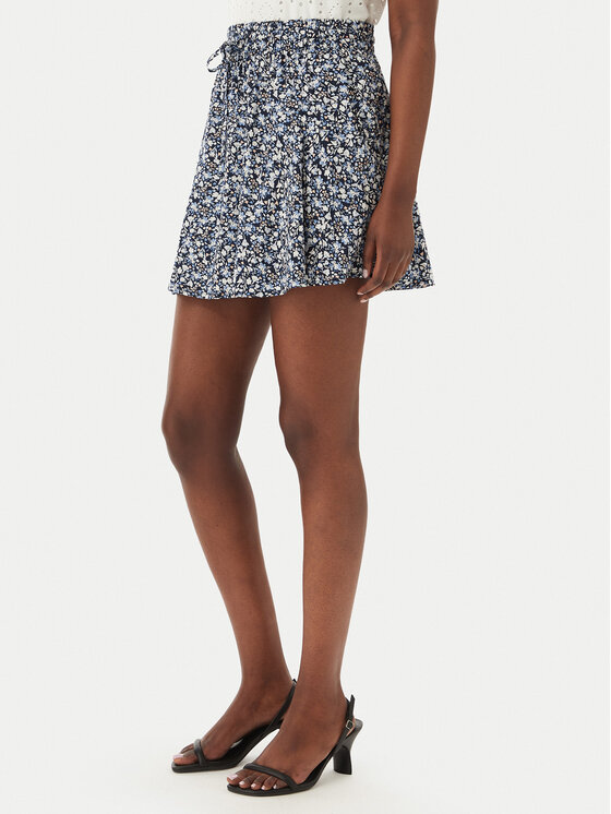 ONLY ONLY Φούστα mini Nala 15322967 Σκούρο μπλε Regular Fit