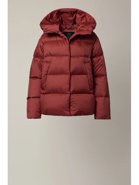Lancerto Lancerto Kurtka puchowa Cesira KU135226000006 Czerwony Regular Fit
